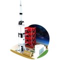 Texas Toy Distribution Texas Toy Distribution MH001-B228 NASA Saturn V Rocket 3D Puzzle - 25 Piece MH001-B228